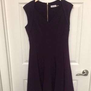 Calvin Klein Plum Dress